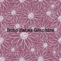 Boho Babes Graphics - Flower Line