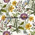 Boho Babes Graphics - Wildflower 2