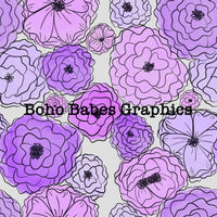 Boho Babes Graphics - Lavender Floral