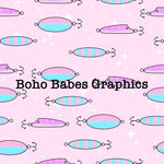 Boho Babes Graphics - Lure pink  (2)