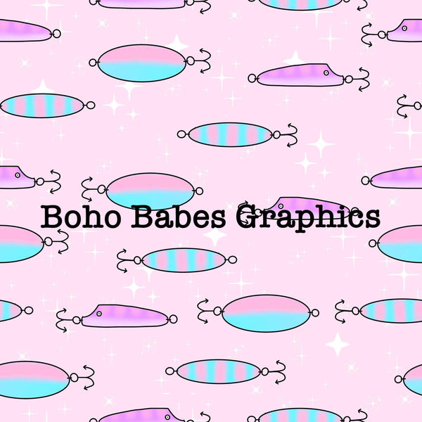 Boho Babes Graphics - Lure pink  (2)