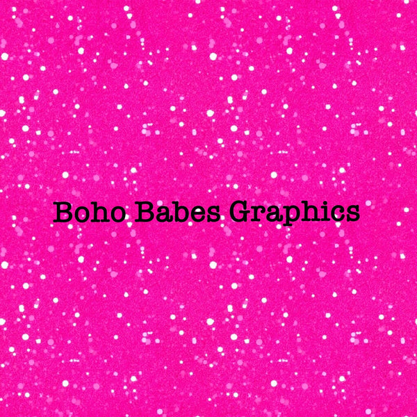 Boho Babes Graphics - Neon, pink, glitter