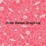 Boho Babes Graphics - Line Floral2