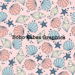 Boho Babes Graphics - Shells Brown