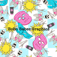 Boho Babes Graphics - Spooky summer