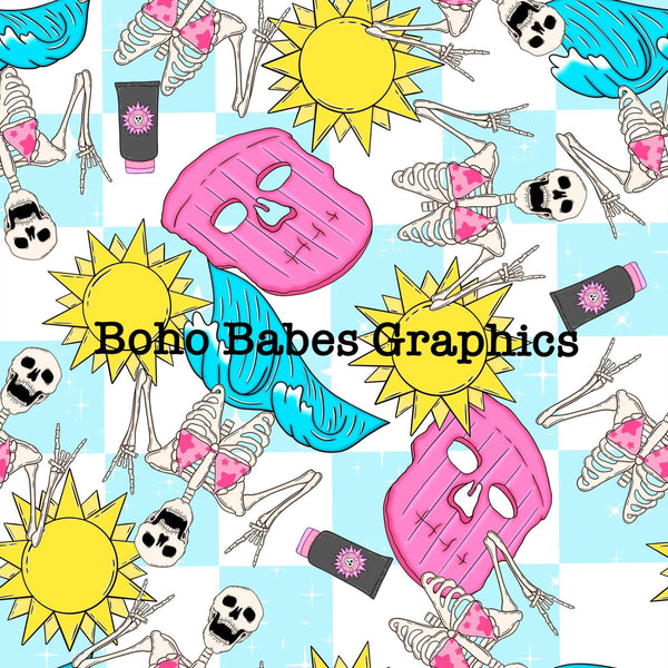 Boho Babes Graphics - Spooky summer