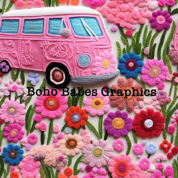 Boho Babes Graphics - Vw