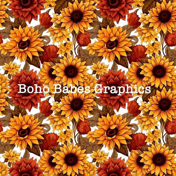 Boho Babes Graphics - Sunflower