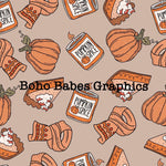 Boho Babes Graphics - Pumpkin