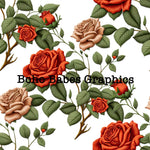 Boho Babes Graphics - Roses embroidery