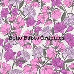 Boho Babes Graphics - Pink Floral