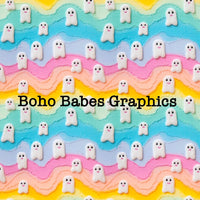 Boho Babes Graphics - Pastel ghost