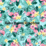 Boho Babes Graphics - Trop Flamingo