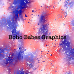 Boho Babes Graphics - Patriotic Bright Splatter