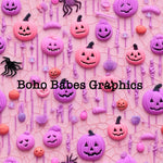 Boho Babes Graphics - Pink Halloween