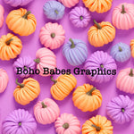 Boho Babes Graphics - Pumpkin purple