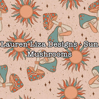 Lauren Liza Designs - Sun Mushrooms