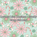 Lauren Liza Designs - Candy Cane Flowers