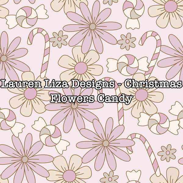 Lauren Liza Designs - Christmas Flowers Candy