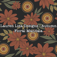Lauren Liza Designs - Autumn Floral Mandala