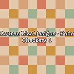 Lauren Liza Designs - Boho Checkers 1