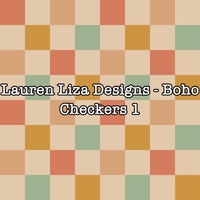 Lauren Liza Designs - Boho Checkers 1