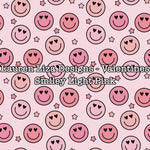 Lauren Liza Designs - Valentines Smiley Light Pink