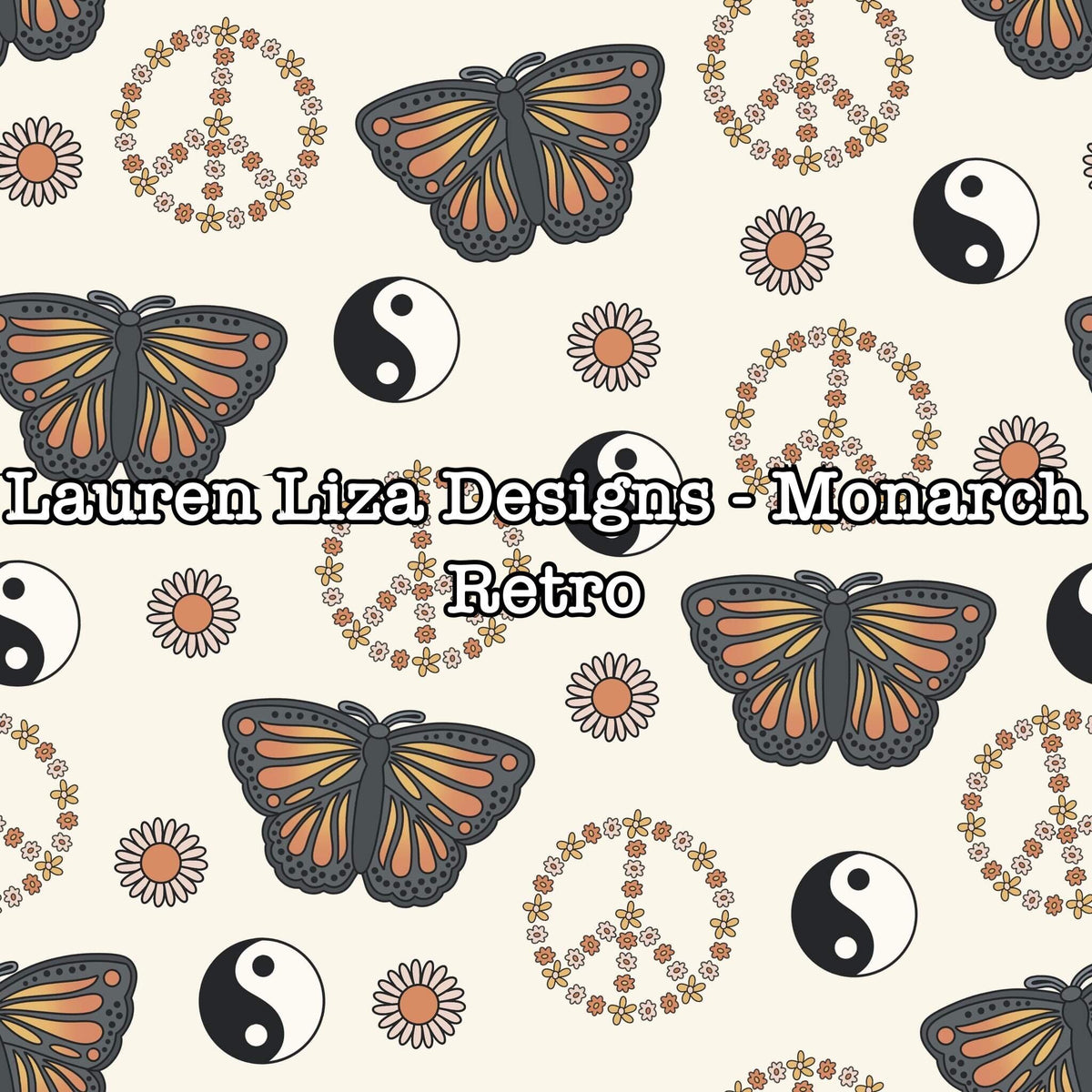 Lauren Liza Designs - Monarch Retro – Brianna's Bow Supply Shoppe LLC