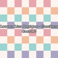Lauren Liza Designs - Checkers Coord 2
