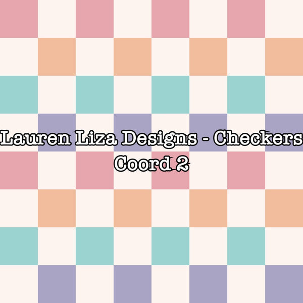 Lauren Liza Designs - Checkers Coord 2