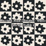 Lauren Liza Designs - Boho Floral Check 2