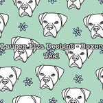 Lauren Liza Designs - Boxer Teal