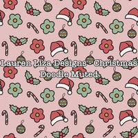 Lauren Liza Designs - Christmas Doodle Muted