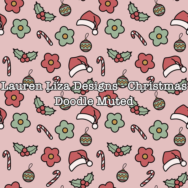 Lauren Liza Designs - Christmas Doodle Muted