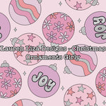 Lauren Liza Designs - Christmas Ornaments Girly