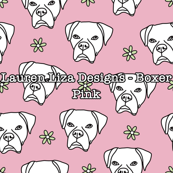 Lauren Liza Designs - Boxer Pink