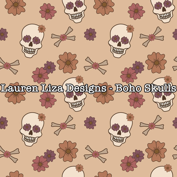 Lauren Liza Designs - Boho Skulls