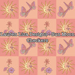 Lauren Liza Designs - Sun Moon Checkers