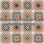 Lauren Liza Designs - Boho Crochet Squares
