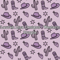 Lauren Liza Designs - Western Purple