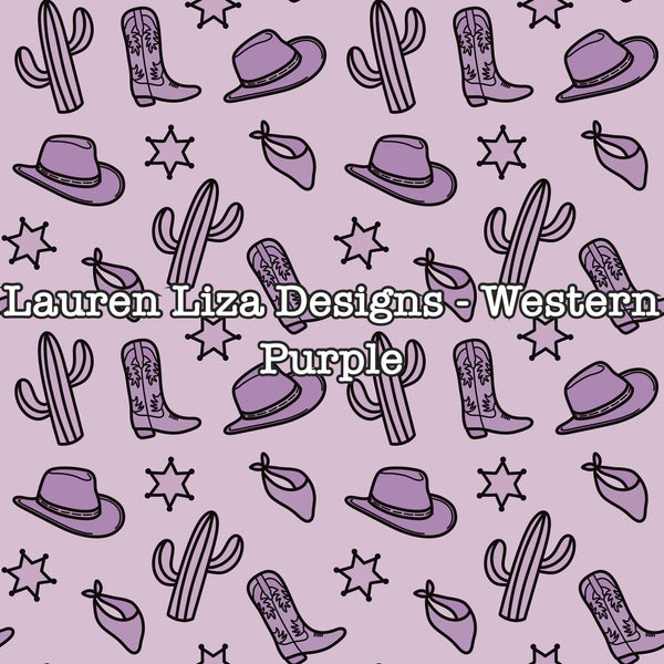 Lauren Liza Designs - Western Purple