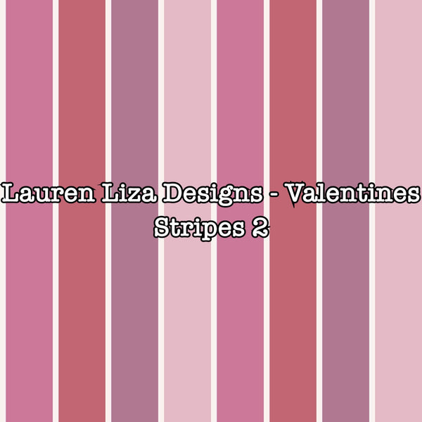 Lauren Liza Designs - Valentines Stripes 2