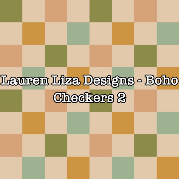 Lauren Liza Designs - Boho Checkers 2