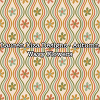 Lauren Liza Designs - Autumn Wavy Flowers