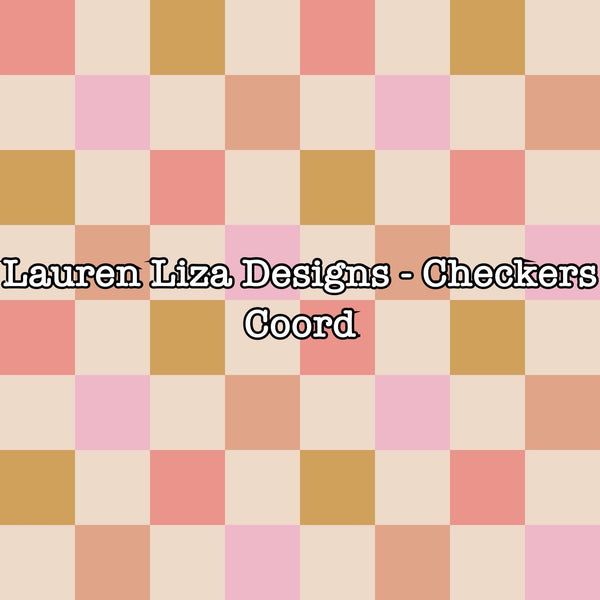 Lauren Liza Designs - Checkers Coord