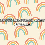 Lauren Liza Designs - Retro Rainbows