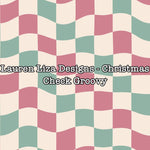 Lauren Liza Designs - Christmas Check Groovy