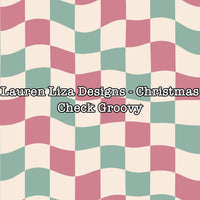 Lauren Liza Designs - Christmas Check Groovy