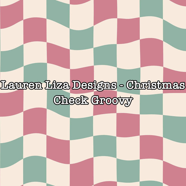 Lauren Liza Designs - Christmas Check Groovy