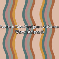 Lauren Liza Designs - Autumn Wavy Stripes 2